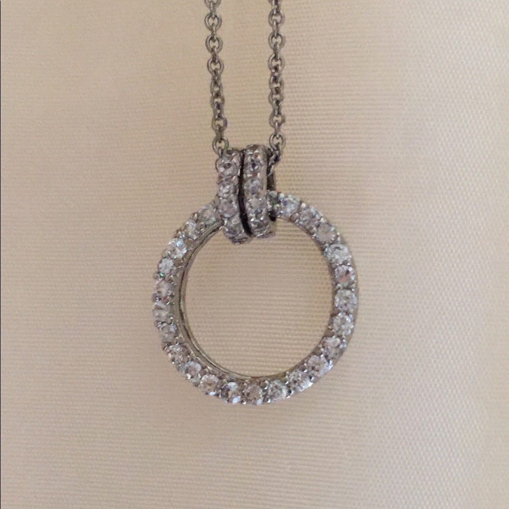 Banana Republic Circular Ring Pendant Necklace